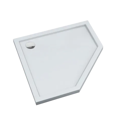 Schedpol Caspar New brodzik akrylowy pięciokątny 90x90x5
