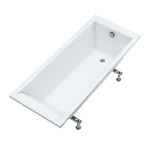 Schedline Maio White Mat wanna prostokątna 160x70x57
