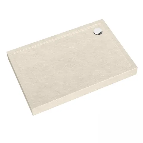 Schedline Sharper Cashmere Stone brodzik akrylowy 120x80x4,5