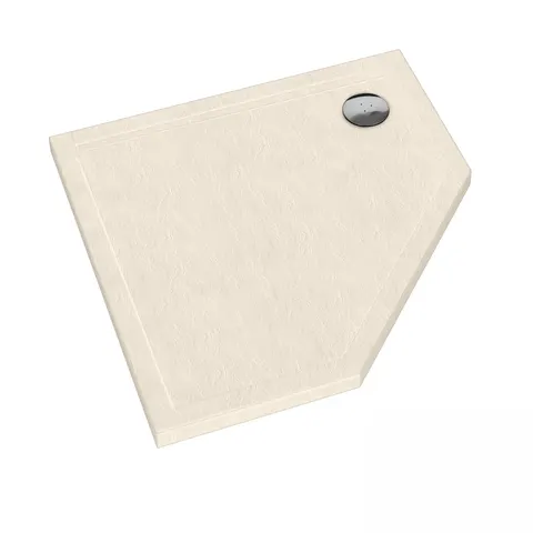 Schedline Sharper Cashmere Stone brodzik pięciokątny 80x80x4,5