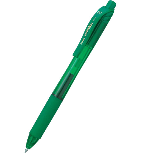 Pióro kulkowe PENTEL ENERGEL kol. zielony 0,35mm BL107