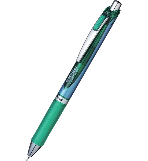 Cienkopis kulkowy Pentel EnerGel BLN75 zielony