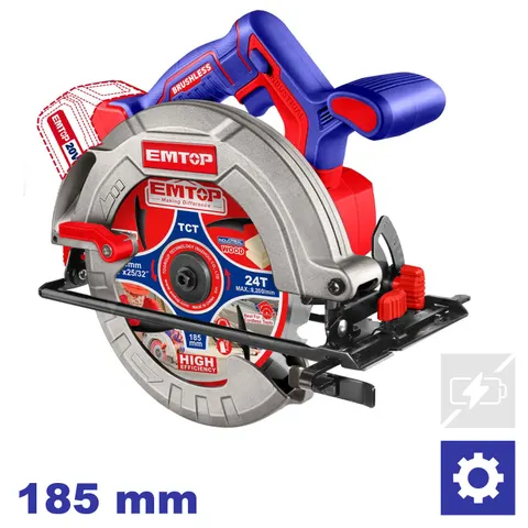 Pilarka tarczowa akumulatorowa 185mm 20V P20S ELCS1851 SOLO EMTOP