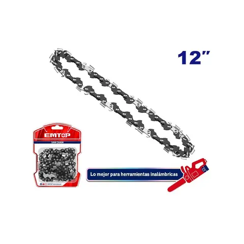 Łańcuch tnący 3/8" do pił łańcuchowych ECCL5121 EMTOP