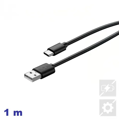 Przewód USB-A/USB-C 1m EUCC01EMTOP
