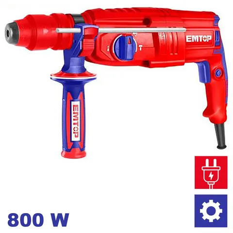 Młoto-wiertarka 800W 2.5J SDS-Plus ERHRL802 EMTOP