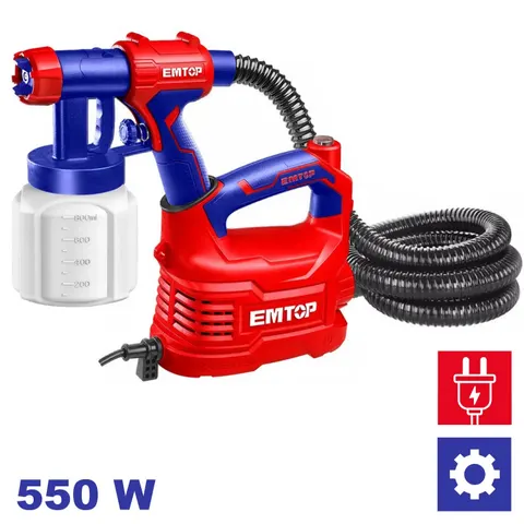 Pistolet natryskowy 500W ESGN50001 EMTOP