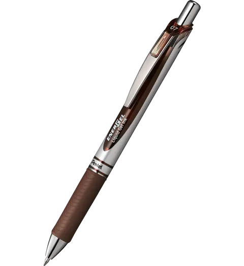 PIÓRO KULKOWE 0,7 MM ENERGEL PENTEL BL77-E brązowy