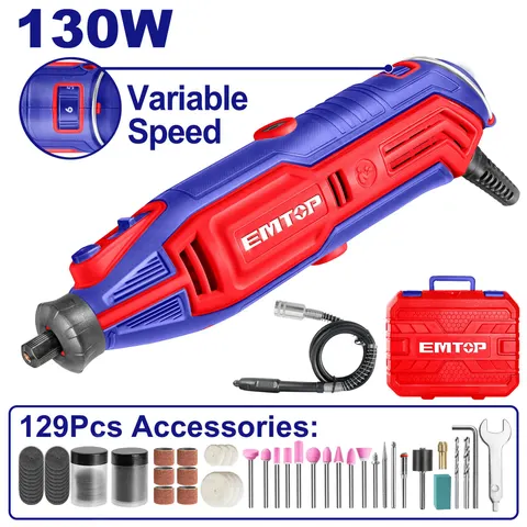 Szlifierka prosta 130W EMGK1301 EMTOP