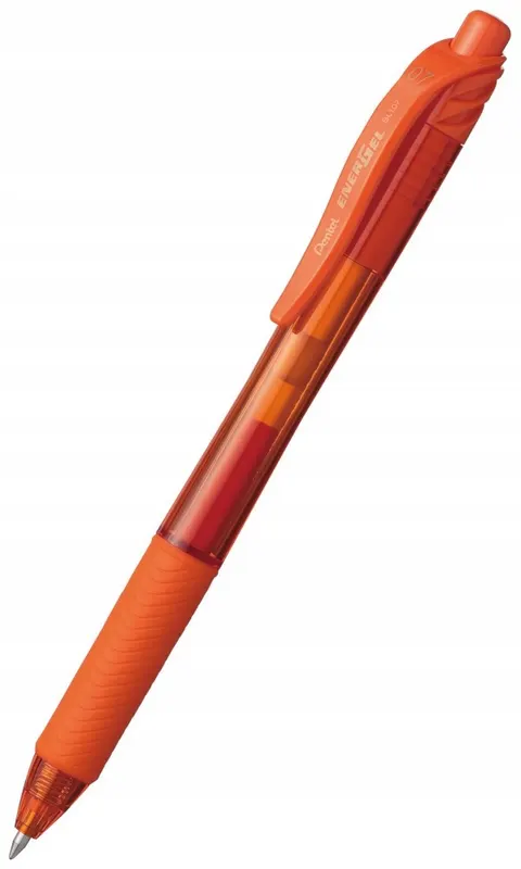 PIÓRO KULKOWE PENTEL 0,7 MM BL107 pomarańczowe