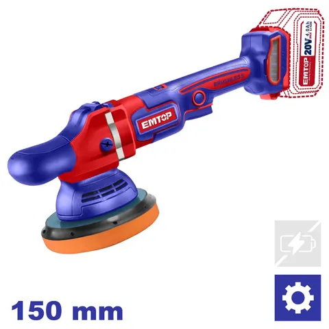 Polerka akumulatorowa 150mm 20V P20S ELAP2015 SOLO EMTOP