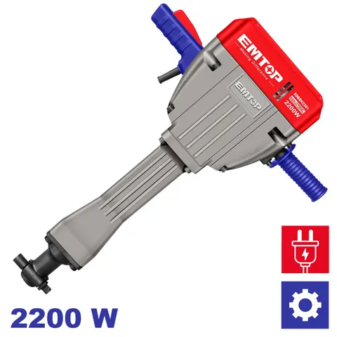 Młot wyburzeniowy 2200W 75J SDS Hex EDBRH2201 EMTOP