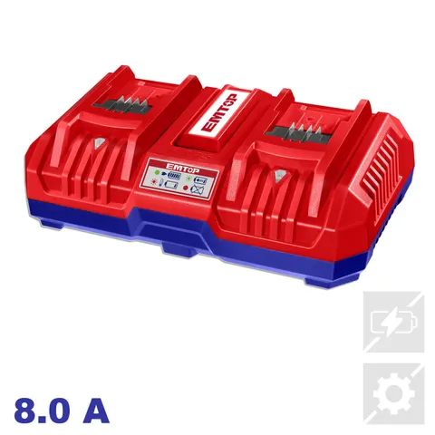 Ładowarka akumulatorów 20V P20S Dual EFCR2082 EMTOP