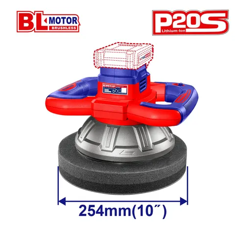Polerka akumulatorowa 254mm 20V P20S SOLO EMTOP