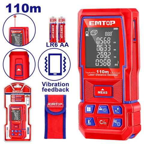 Dalmierz laserowy 110m ELDD10089 EMTOP
