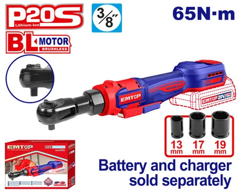 Grzechotka akumulatorowa 65Nm 20V EDRL206521 SOLO EMTOP