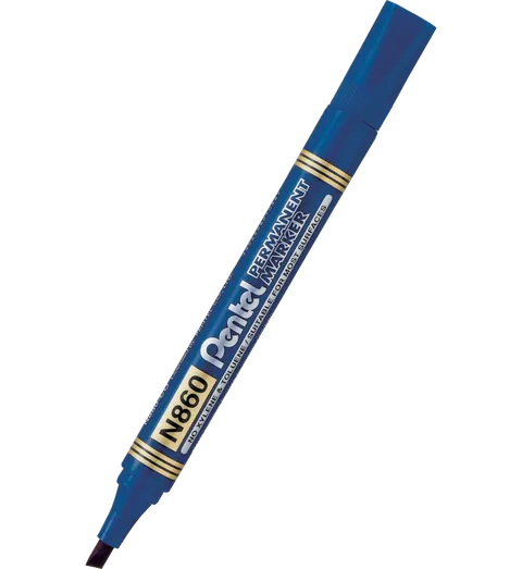 Marker permanentny Pentel N860 niebieski