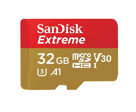 SanDisk EXTREME micro SDXC 32GB 100/60 MB/s Mobile A1 V30 U3 4K