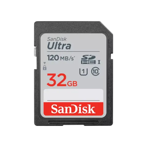 SanDisk Ultra SDHC 32GB 120MB/s UHS-I Class 10