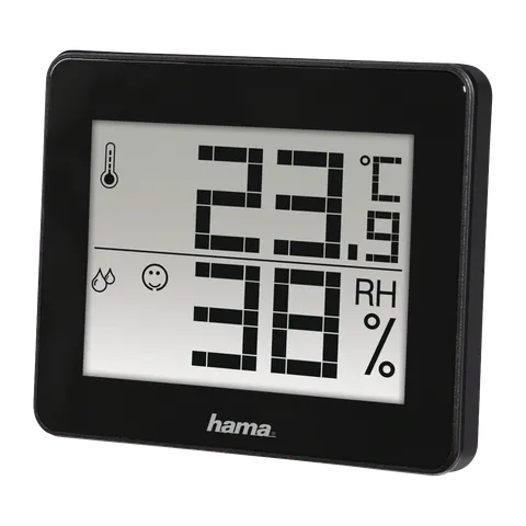 Hama TERMOMETR / HYGROMETR TH-130 CZARNY