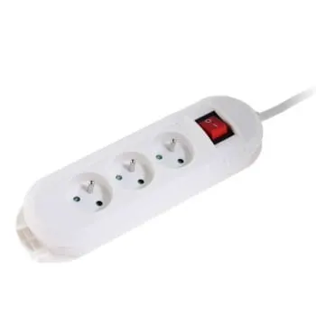 Hama LISTWA ZASILAJĄCA COMFORT 3GN 1,5M BIAŁA