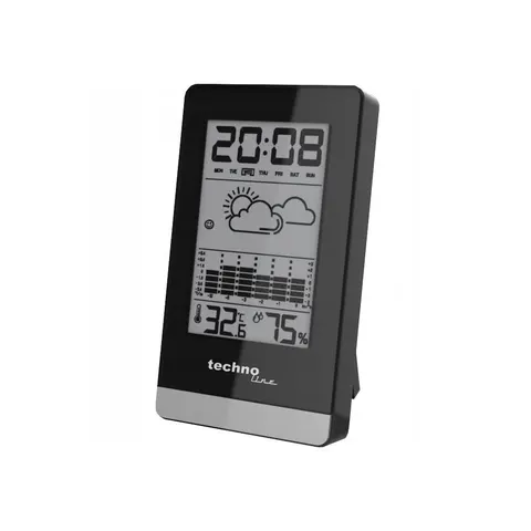 Technoline BLACK MAGIC Presenter WS9125 Stacja pogody (do wyczerpania magazynu)