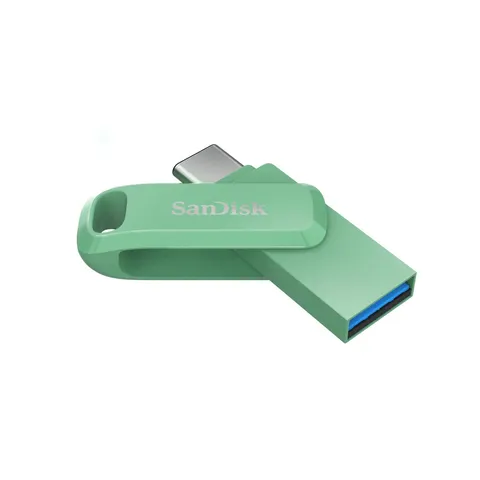 Sandisk PHONE 256GB 400MB/s Ultra Dual Drive GO USB3.1/Type-C Absinthe Green