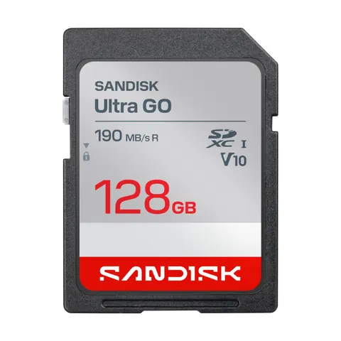 SANDISK ULTRA GO SDXC 128GB 190MB/s UHS-I Class 10