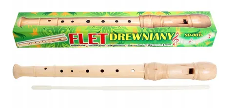 flet prosty drewniany