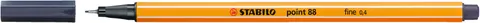 Cienkopis STABILO point 88/98 szary payne