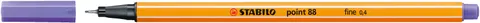 Cienkopis STABILO point 88/59 jasny lila