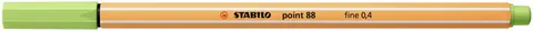 Cienkopis STABILO point 88/34 pistacjowy