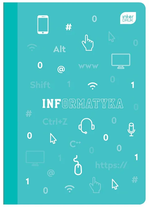 ZESZYT A5 60 kratka M 70G PP INFORMATYKA interdruk