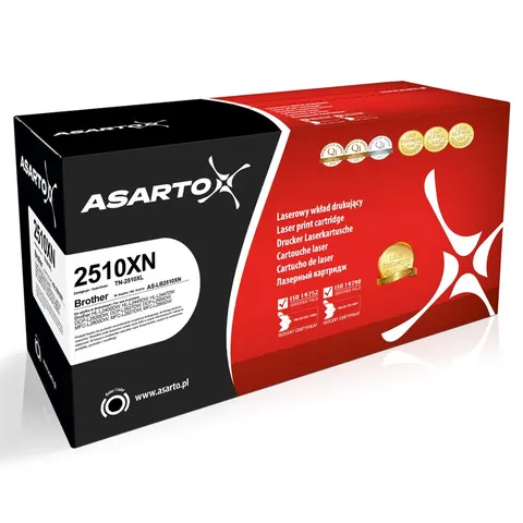 Toner Asarto AS-LB2510XN do Brother 2510XN | TN-2510XL | 3000 str. | black
