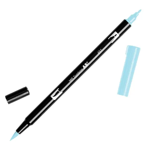 Flamaster dwustronny Brush Pen sky blue Tombow