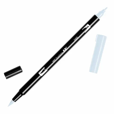 Flamaster dwustronny Brush Pen warm grey 1 Tombow