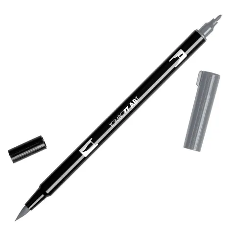 Flamaster dwustronny Brush Pen cool grey 7 Tombow