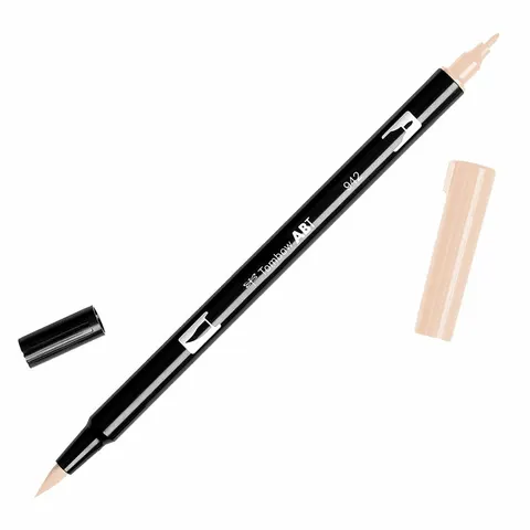 Flamaster dwustronny Brush Pen tan Tombow