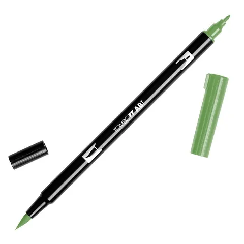 Flamaster dwustronny Brush Pen light greene Tombow
