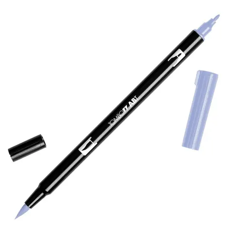 Flamaster dwustronny Brush Pen lilac Tombow