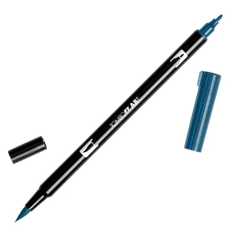 Flamaster dwustronny Brush Pen true blue Tombow