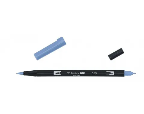 Flamaster dwustronny Brush Pen peacock plue Tombow