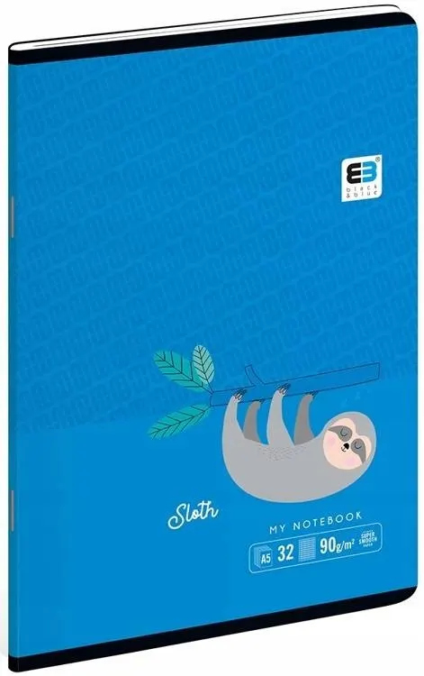 ZESZYT A5 16 k linia podwójna B&B KIDS TROPIC MIX