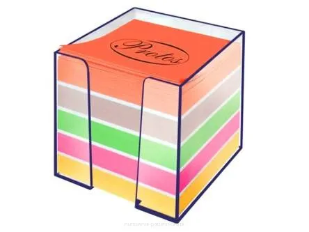 Kostka papierowa kolorowa w pudełku kubik notes Protos
