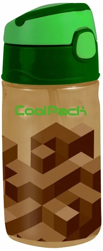 Bidon szkolny z rurką Coolpack Handy 300 ml CITY JUNGLE