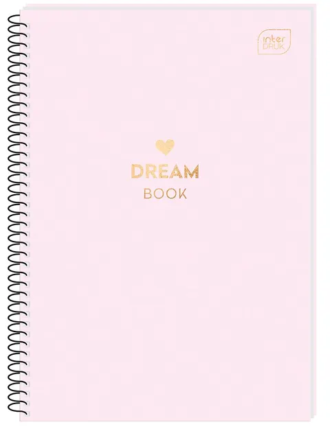 Kołozeszyt A5\80k kratka pastel dream book Interdruk