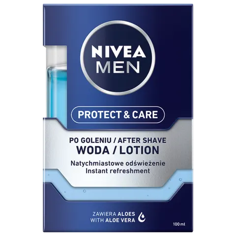 NIVEA MEN Woda po goleniu PROTECT & CARE, 100 ml