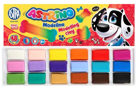Modelina 18 kolorów Astrino - Astra