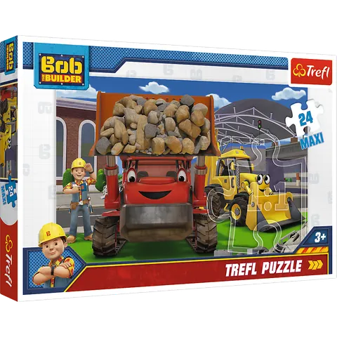 PUZZLE 24 ELEMENTY MAXI BOB BUDOWNICZY DAMY RADĘ TREFL