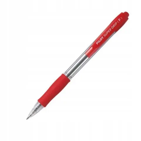 Długopis Super Grip czerw., Pilot